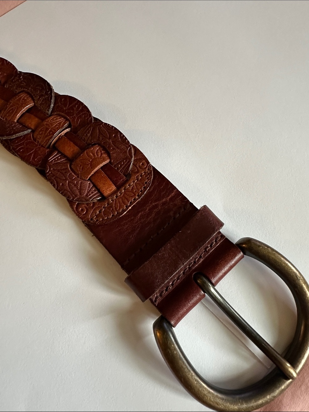 Fossil Leather Belt